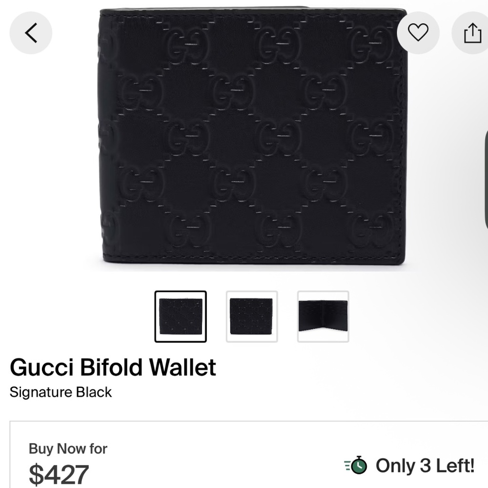 Gucci Sunglasses & Gucci Bifold Wallet - Picture 5 of 5